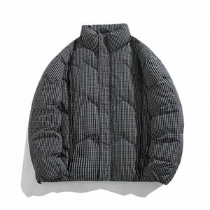 Jaqueta de inverno sólida cott casaco masculino novo zíper parka casaco roupas masculinas manga lg casaco masculino ao ar livre marca venda x7en #