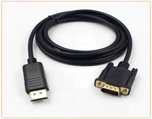 18M Displayport do VGA Converter Cable Adapter DP Mężczyzna 1080p Złącze portu wyświetlania dla MacBooka HDTV A105944996