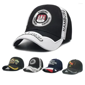 Cappellini da baseball di alta qualità unisex berretto da baseball di lusso per uomo donna cappello snapback regolabile HipHop DadHatsTrucker Gorras Hombr