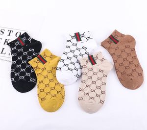 2020 New European and American Style Women Boat Newborn Socks Cotton LetterShort Socks Women Socks5604731