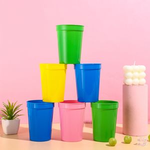 Tazza da 12 once in plastica a bocca larga per sport, stadio, tazza d'acqua, caffè, festa, pubblicità, scrivania, danza, tazza, ritmo, tazza può essere personalizzato con logo