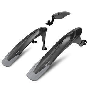 RBRL Mudguard MTB PP Soft Plastic Bicycle Fender Quick Release For 26 27.5 29 Inch Bicycle Wings Accessories for Mountain Bike 240318