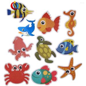 Bath Mats Cartoon Waterproof Tub Stickers Anti-slip Adorable