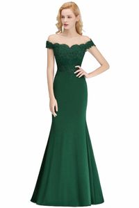 Sexy Off the ramion Evening Dres for Women 2023 Elegancka Mermaid Formal Party Furn LG Maxi Vestidos Robe de Soiree P7q7#