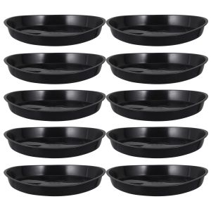 Baskets 10pcs Flower pot plant 16 Catcher Planter Bonsai Inch Saucers Bottom Catchplates Pallet Indoors Tray Trays Pot Pads Plants Water