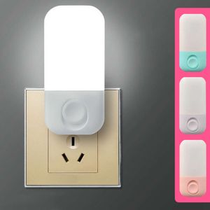 New Cute Mini Night Dimmer Baby Nursing Eye Bedroom Sleep Light Plug-In LED Energy Saving Lamp