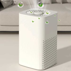 Air Purifiers Small air purifier compact desktop high-efficiency air purifier filter air purifier removes second-hand smoke odorY240329