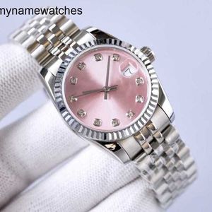 Roller Titta på Swiss Watches Automatisk mekanisk rörelse 31mm Classic Women Wristband Business Armband Rostfritt stål 904L Vattentät Casual Wristwatc