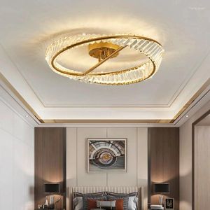 Ceiling Lights Luxury LED Nordic Crystal For Living Room Bedroom Kitchen Decoration Chandeliers Home Decor Indoor Lamps