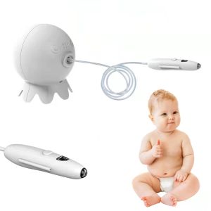 Sets wiederaufladbares Baby Nasen -Schnitt -Aspirator Einstellbare Saughilfe Gesundheitsversorgung elektrischer Sicherheitsreiniger für Neugeborene Kleinkinder -Werkzeugvorhang