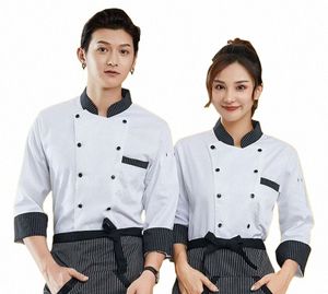 catering restaurant chef uniform, women's school cafeteria, aunt cake shop, baking work uniform 26gI#