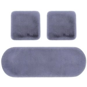 NEW 2024 Universal Car Seat Cushion Winter Plush 3PCS High Quality Rabbit Fur Imitation Soft Seat Cover Warmer Car Seat Protector