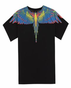 Italia VIVA BURLON Brand 2020SS New Model Men Woman Cool WING Print Cotton Tshirt Tee Jersey Over Size XXSL8694380