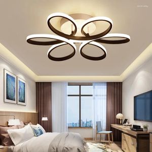 Ceiling Lights Modern Simple LED Dimmable Creative Personalized Living Room Dining Lamp Nordic Atmosphere Romantic Bedroom