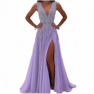 Seksi V yakalı aplike akşam Dres Party Balo Balo resmi elbiseler Abendkleider Lg Dres Vestidos Robe De Soiree X4ja#