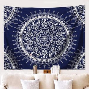 Tapestries Boho Mandala Tapestry Aesthetic Wall Hanging Hippie Vintage Art Home Decor For Bedroom Living Room Dorm