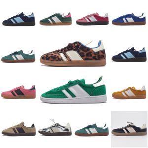 País de Gales Bonner Pony Leopard Tonal sammbait Creme Branco Prata Núcleo Preto DESPORTIVO Rico Designer Vermelho Branco Verde Homens Mulheres Esportes Sapatos de marca conjunta tamanho 36-45