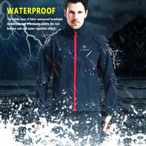 X-Tiger Cycling Suit Man Homem Térmico Lão Térmico Ciclismo Roupas de Ciclismo Vento Casaco de inverno Mtb Bikeys Sportswear