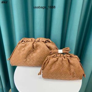 ABV Designer Totebag Mini Jodei Candy Cloud Cloud Bun Soft Skin Dumpling Bun Women's Bag Treng