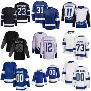 Woman Youth Man Hockey 31 Jonas Johansson Jerseys 2024-25 Alternate 23 Michael Eyssimont 12 Alex Barre-Boulet 43 Darren Raddysh 11 Luke Glendening 73 Conor Sheary