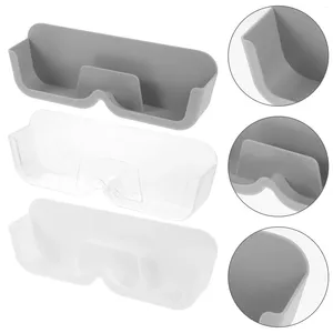 Dekoratif Plakalar 3 PCS Görüntüle Raf Camları Duvar Organizatör Tor torbası Duvara monte gözlükler kasa güneş gözlükleri gösteri taşınabilir