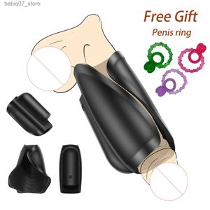 Outros itens de massagem Masculino Masturbação Cup Sex Toy Power Vibrante Óculos Massagem Penis Estimulação Penis Atrasado Sex Toy Q240329