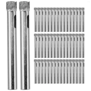 Bowls 50Pcs Diamond Coated Drill Bit Set 6mm Tipped For Tile Glass Porcelain Marble