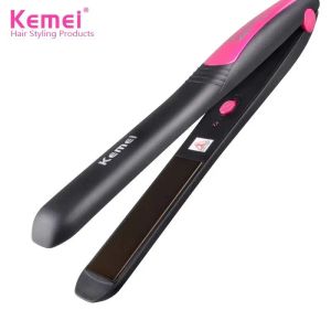 Утюги Kemei Электрический выпрямитель для волос и бигуди KM328 Утюжок для волос Производитель Оптовая продажа Высококачественные электрические щипцы для завивки волос