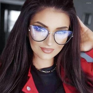 Sunglasses Triangle Anti-Blue Light Glasses Women Men Oversized Optical Frame Eye Protection Ultra Eyeglasses Office Computer Goggles