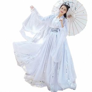 plus Size Han Dr Dance Stage Adult Tang Suits Hanfu Women Ming Dynasty Festival Outfit Party Fairy Ancient Hanfu Costume L99C#