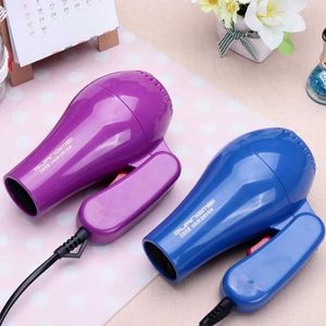 Dryers Foldable Portable Mini Blow 850W Traveller Hair Dryer Compact Blower Power Adapter Converter Voltage Transformer 240329