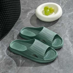 Chinelos interior antiderrapante homens mulheres casa slides banheiro banho sapatos à prova dwaterproof água desodorante fundo macio exterior usar sandálias h2403280p8b