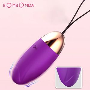 Bullet Vibrator Jump Egg für Frauen, wiederaufladbar, kabellos, vibrierender Anal-Klitoris-Stimulator, Dildo, Sexspielzeug für Erwachsene, 240320