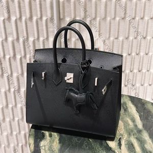 Classic Tote Luxury Handbag Designer Banquet Bag Totalmente artesanal B Sellier Modelo Saddle Stitching Francês Original Epsom Couro 24K Hardware banhado a ouro