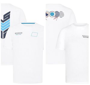 2024シーズンF1ワークレーススーツカーロゴカスタムチームショートスリーフTシャツファンクイックドライショートドライショートドライラウンドネックスポーツカーのオーバーオール。