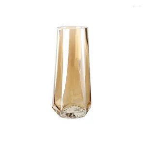 Vasi rotondi in cristallo pianta idroponica donne nordico piedistallo ciotola fiori secchi centrotavola matrimonio vaso di vetro