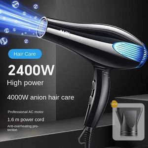 Torkar Specialtorkar för Oaks Salon 2400W High Power Negative Ion Fast Drying Hair Care With Blue Light 220V 24329