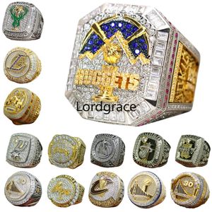 Luxury World Basketball Championship Ring Set Designer 14K Gold Nuggets Team JOKIC Champions Rings For Mens Womens Diamond Sport Jewelrys