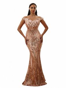 Seksi Sleevel Vestidos de Fiesta Elegantes Para Mujer Akşam Dr Prom Dres Akşam Elbise Mariage Gelin Dres V1lw#