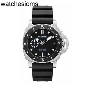 Watch Panerass Luxury Mens Designer Wristwatches First Review Release Stealth Series Pam00683 Mechanical Men's Movement Waterproof Stainless Steel