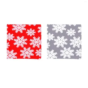 Pillow Christmas Throw Covers Snowflake Pattern Cover For Car Couch Decor Year Home Room Outdoor Indoor