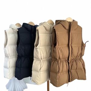 spring Waistcoat Down Jacket Women Short Waist Slimming Vest Vest Coat 2024 New Fi European Winter White Duck Down d5Rg#