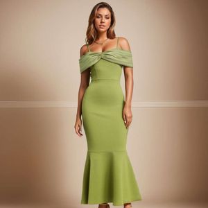 Dress2024 Nowy prosty i seksowny szczupły ciasto wieczorna damska sukienka 690660