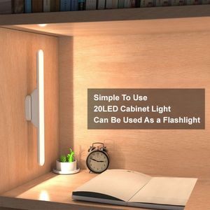 Nuovo tocco per regolare la luce dell'armadio, del guardaroba, della lampada da letto, della lampada a LED sotto l'armadio, della luce notturna per l'armadio, delle scale della cucina