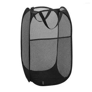 Laundry Bags Basket Foldable Wear Resistant 3 Colors Folding Type Dirty Clothes Bag Hamper Item Storage