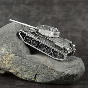 mobili modello militare interamente in metallo per carro armato medio dell'Unione Sovietica T34-85 da esposizione