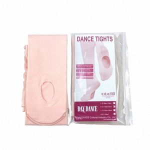 Crianças Meninas Crianças Soft Microfiber Ballet Dance Panty Hose Leggings Cvertible Dance Ballet Collants 6 ou 12 pares com furo l8Cp #
