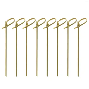 Dinnerware Sets 300 Pack Bamboo Cocktail Picks Toothpicks Skewers For Appetizers 4 Inch