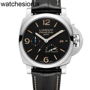 Полные часы Panerass Designer Mens Set Pam01321 Мужские роскошные водонепроницаемые наручные часы с пластиной 44 мм из нержавеющей стали