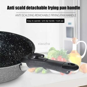 Camp Kitchen Detachable Removable Pan Pot Handle Outdoor Tableware Anti-Scalding Clip Hand Grip for Kitchen Cooking Frying Cookware Bowl 240329